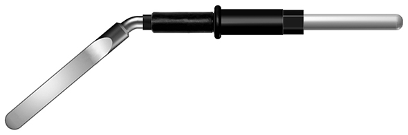 Электрод-нож изогнутый, 3 х 0,8 мм