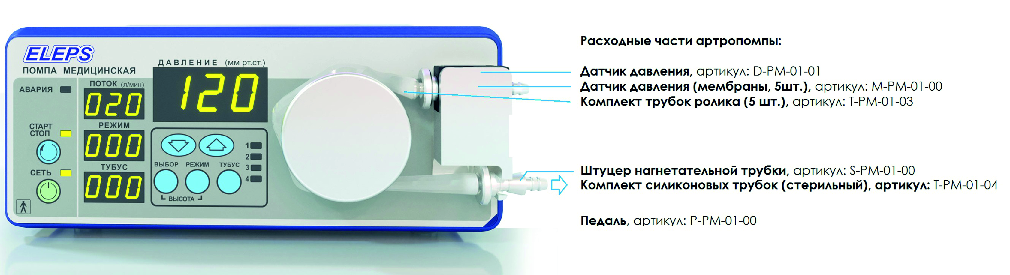 Элепс. Помпа медицинская для нагнетания растворов. Мембрана датчика давления. Помпа артроскопическая. Трубка для артроскопической помпы.