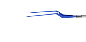 Биполярный пинцет байонетный конусный антипригарный CLEANTips (210 мм)